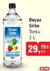 TORKU BEYAZ SİRKE 2 L